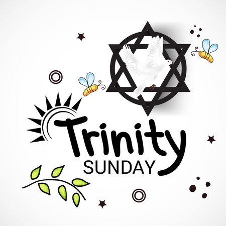 Trinity Sunday Background.のイラスト素材
