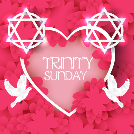Trinity Sunday Background.のイラスト素材