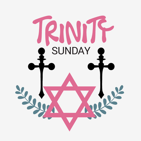 Trinity Sunday Background.のイラスト素材
