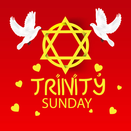 Trinity Sunday Background.のイラスト素材