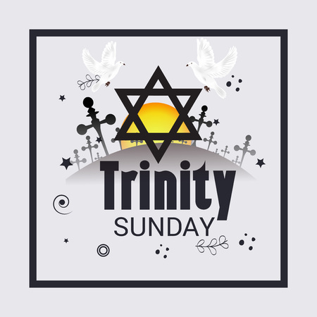Trinity Sunday Background.のイラスト素材