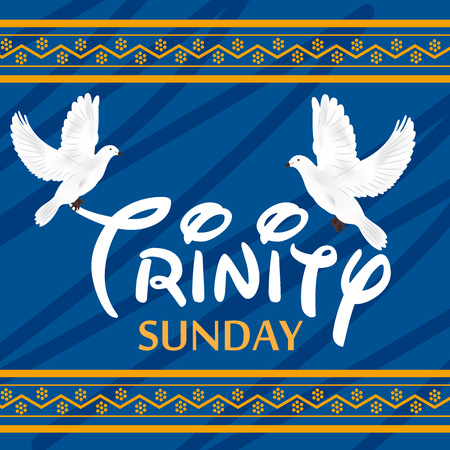 Trinity Sunday Background.のイラスト素材