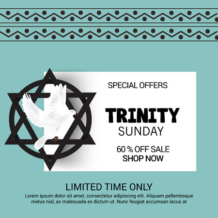 Trinity Sunday Background.のイラスト素材