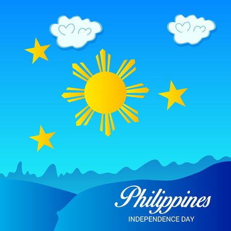 Philippines Independence Day.のイラスト素材
