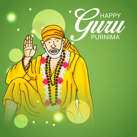 Happy Guru Purnima.のイラスト素材