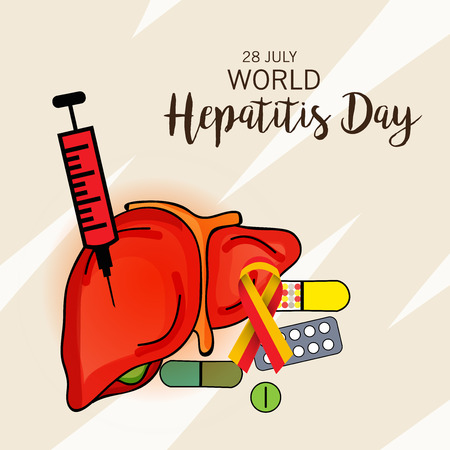 World Hepatitis Dayのイラスト素材