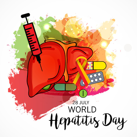 World Hepatitis Dayのイラスト素材