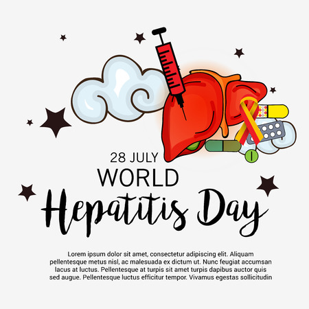 World Hepatitis Dayのイラスト素材