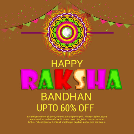 Raksha Bandhan Backgroundのイラスト素材