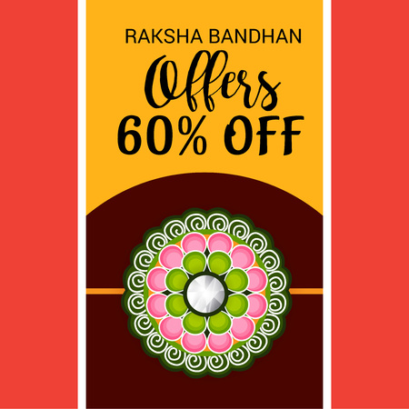 Raksha Bandhan Backgroundのイラスト素材