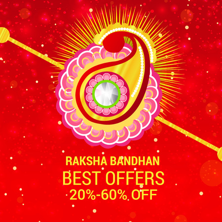 Raksha Bandhan Backgroundのイラスト素材