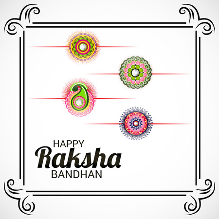 Raksha Bandhan Backgroundのイラスト素材