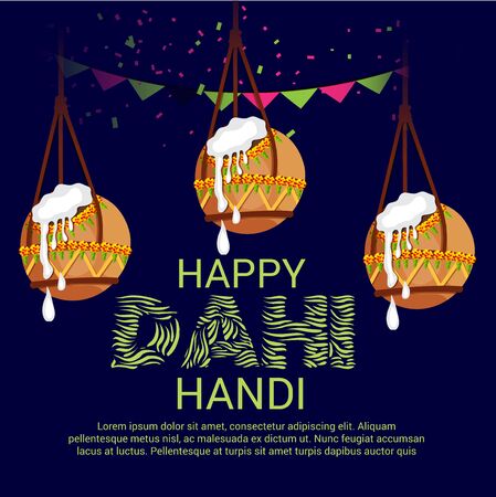 Happy Janmashtami.のイラスト素材