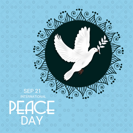 International Peace Day.のイラスト素材