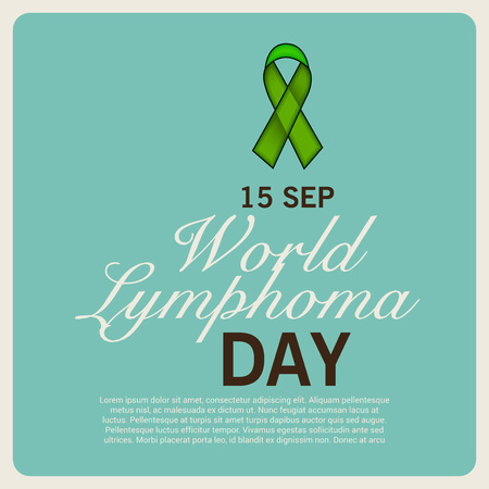 World Lymphoma Day.のイラスト素材