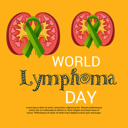 World Lymphoma Day.のイラスト素材