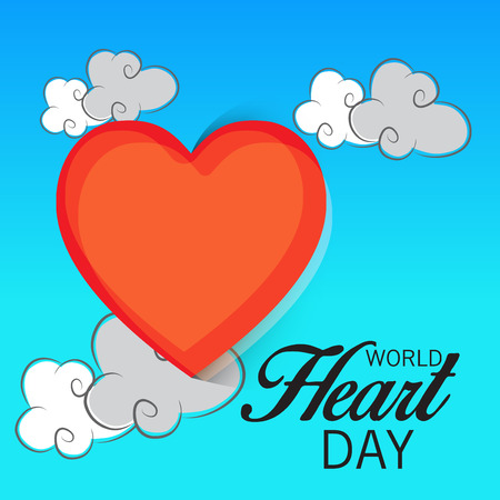 World Heart Day. vector illustrationのイラスト素材