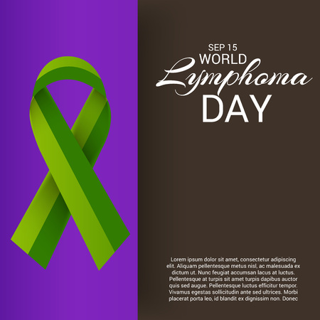 World Lymphoma Day.のイラスト素材