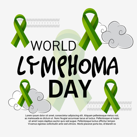 World Lymphoma Day.のイラスト素材