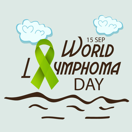 World Lymphoma Day.のイラスト素材