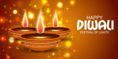Happy Diwali.のイラスト素材