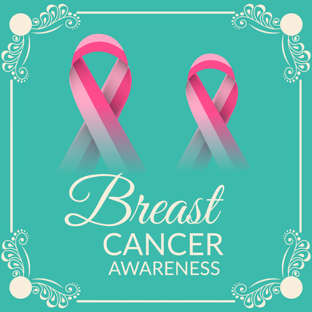 Breast Cancer Awareness.のイラスト素材