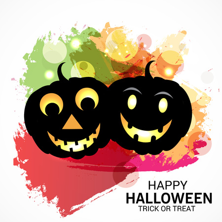 Happy Halloween. Vector illustration.のイラスト素材