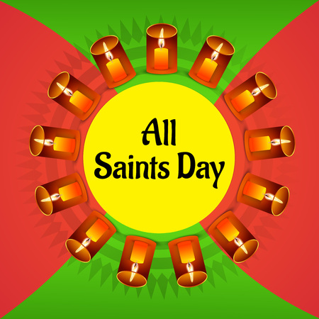 All Saints Day.のイラスト素材