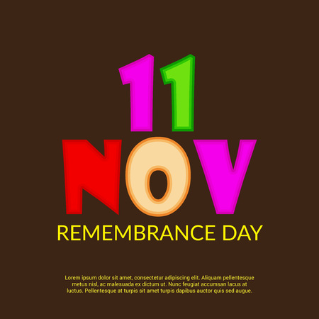 Remembrance Day.のイラスト素材