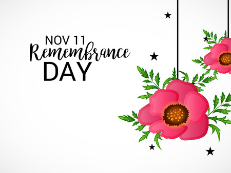 Remembrance Day. vector illustrationのイラスト素材