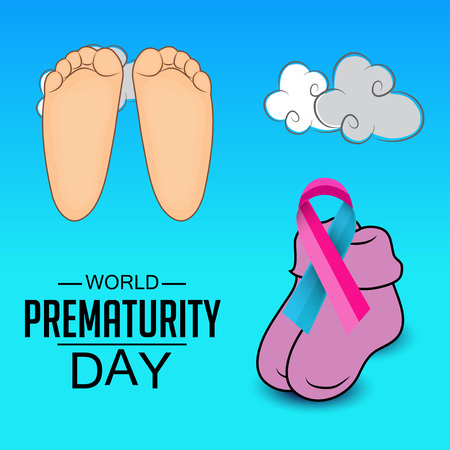 World Prematurity Day.のイラスト素材