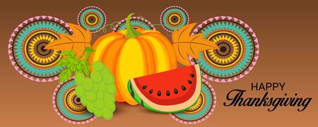 Happy Thanksgiving.のイラスト素材