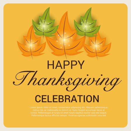 Happy Thanksgiving.のイラスト素材