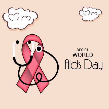 World Aids Day.のイラスト素材
