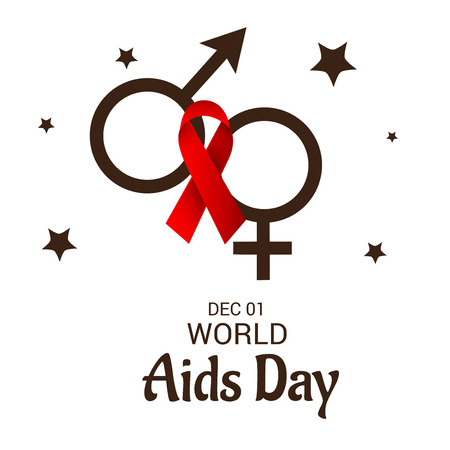 World Aids Day.のイラスト素材