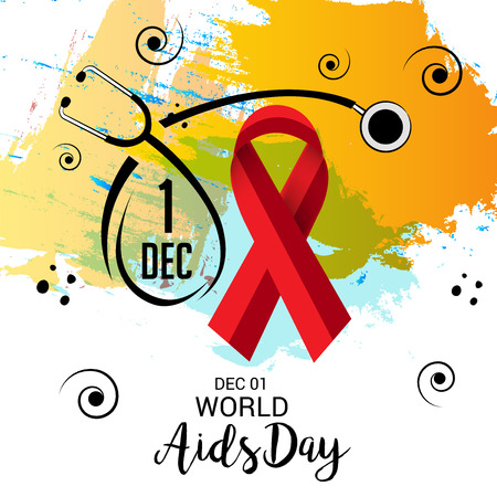 World Aids Day.のイラスト素材