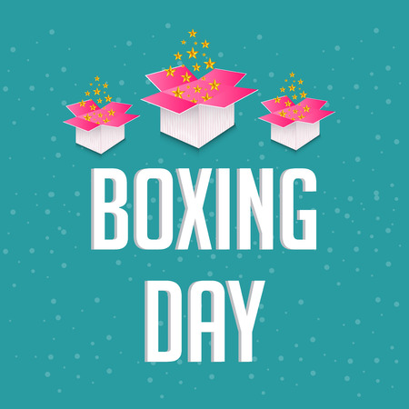 Boxing Day Sale Design.のイラスト素材