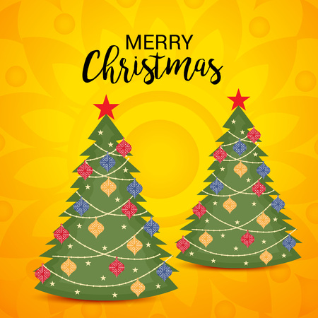 Merry Christmas.のイラスト素材