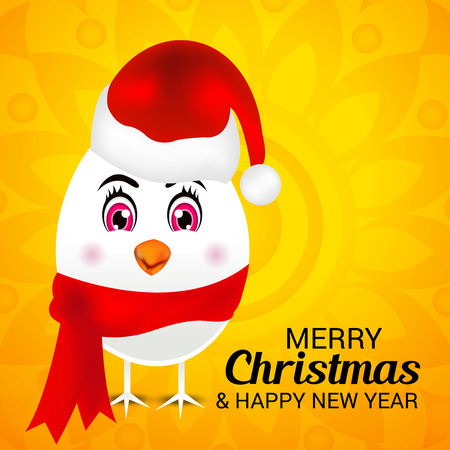 Merry Christmas.のイラスト素材