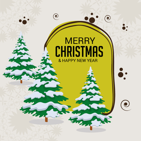 Holiday card design vector illustrationのイラスト素材