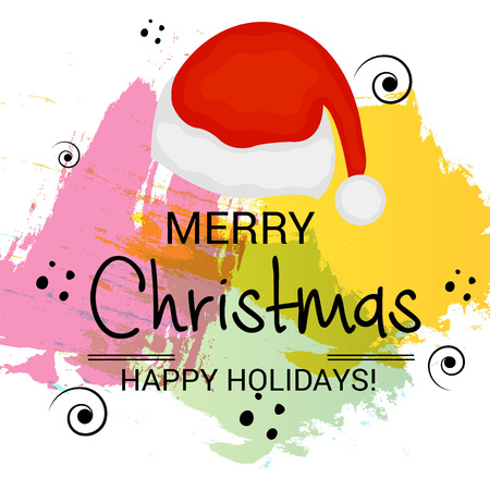 Merry Christmas.のイラスト素材