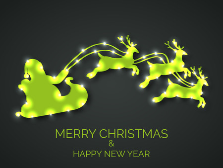 Merry Christmas.のイラスト素材