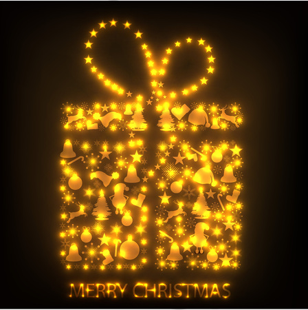 Merry Christmas.のイラスト素材