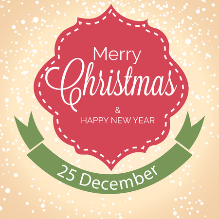 Merry Christmas iconのイラスト素材