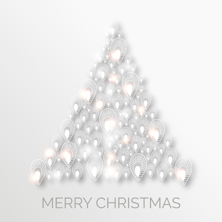 Holiday card design vector illustrationのイラスト素材