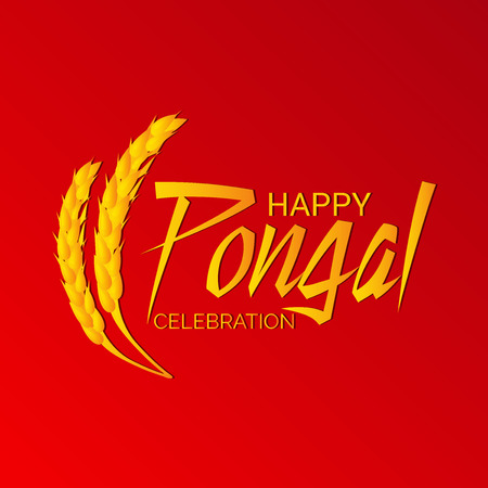 Happy Pongal.のイラスト素材