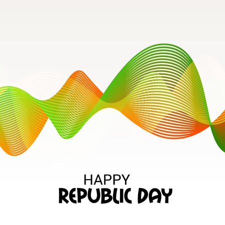 Happy Republic Dayのイラスト素材