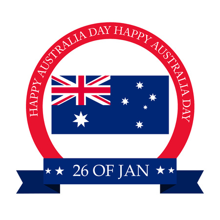 World Australia Day Vector illustration.のイラスト素材