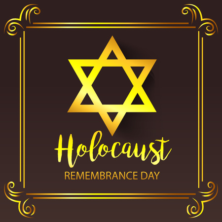 Holocaust Remembrance Day.のイラスト素材