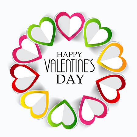 Happy Valentines Day.のイラスト素材